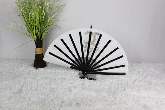 All White Everything Designed Fan