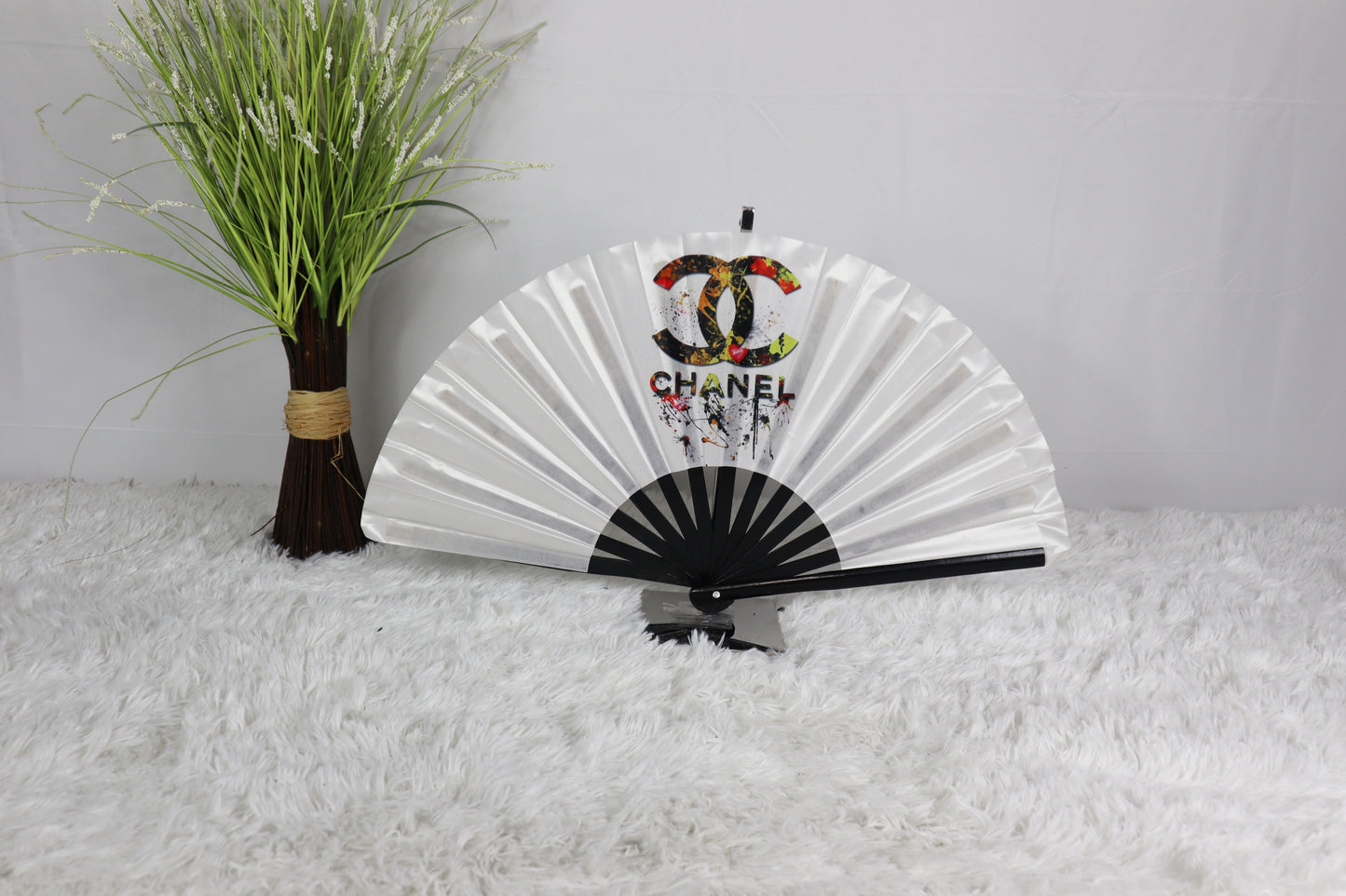 All White Everything Designed Fan