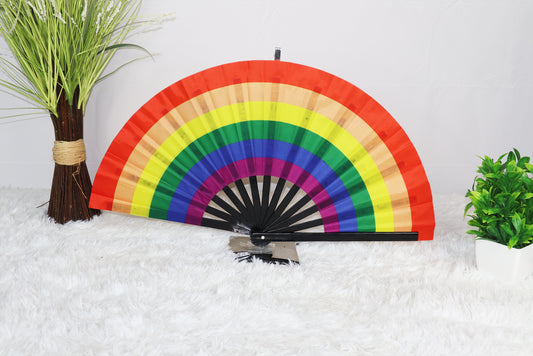 Pride Rainbow Designed Fan