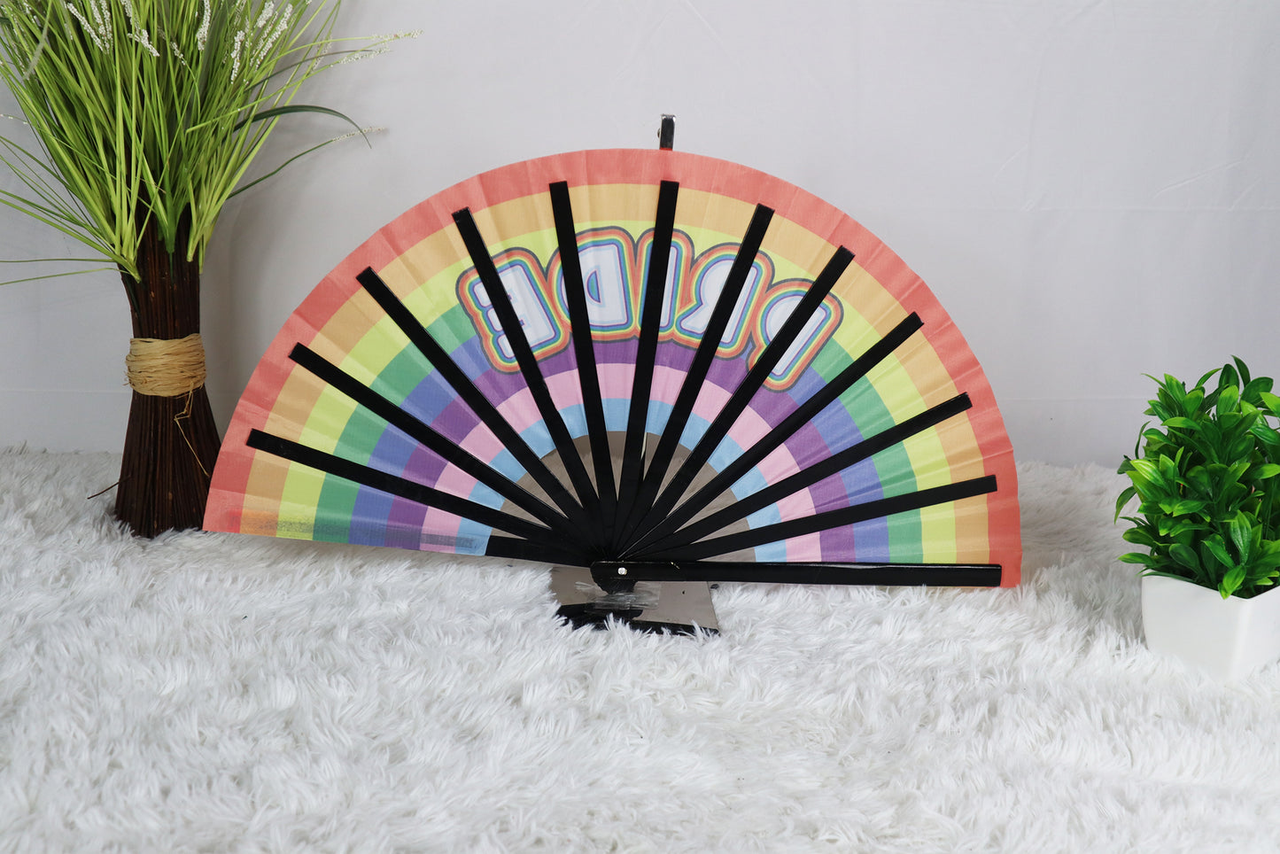 Pride w/ banner Designed Fan