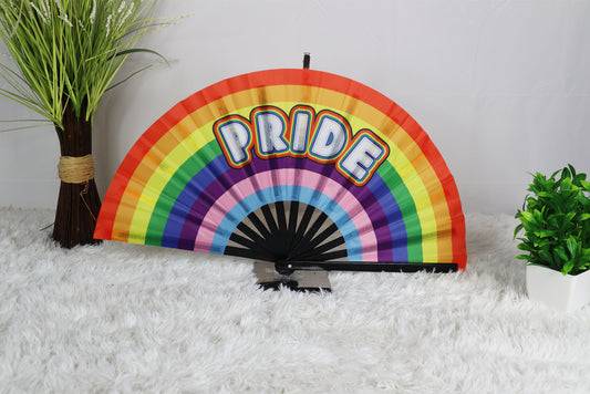 Pride w/ banner Designed Fan